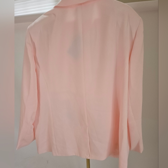 Bob Mackie Soft Pink Women's Blazer And Skirt Set 22W 24W NWT - Picture 4 of 15